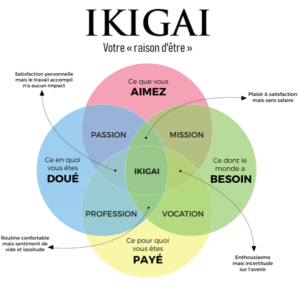 Schema de l Ikigai